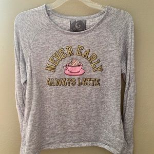 Coffee Pajama (PJ) shirt!!🤍